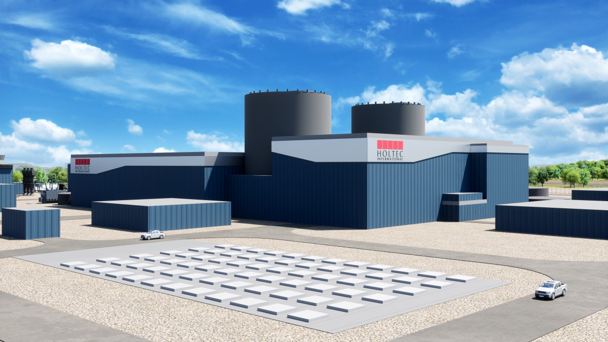 Holtec International SMR-300 building design